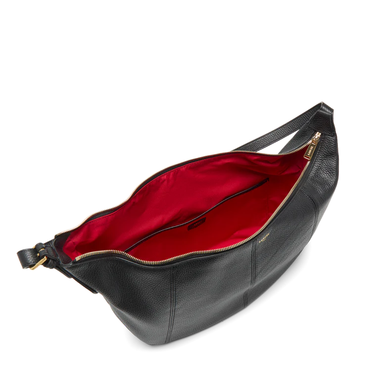 VICTOIRE - Noir - Sac Hobo Zippé L