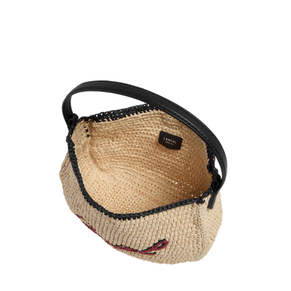 SUMMER MANIA - Naturel/Noir - SAC S HOBO DOUBLE TRANSPORT