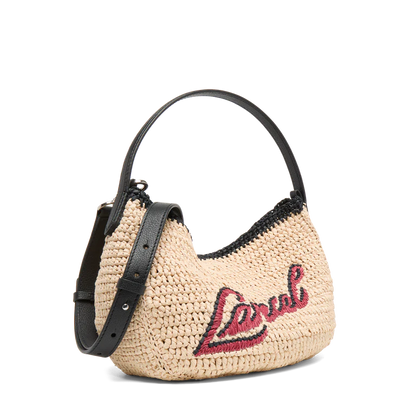 SUMMER MANIA - Naturel/Noir - SAC S HOBO DOUBLE TRANSPORT