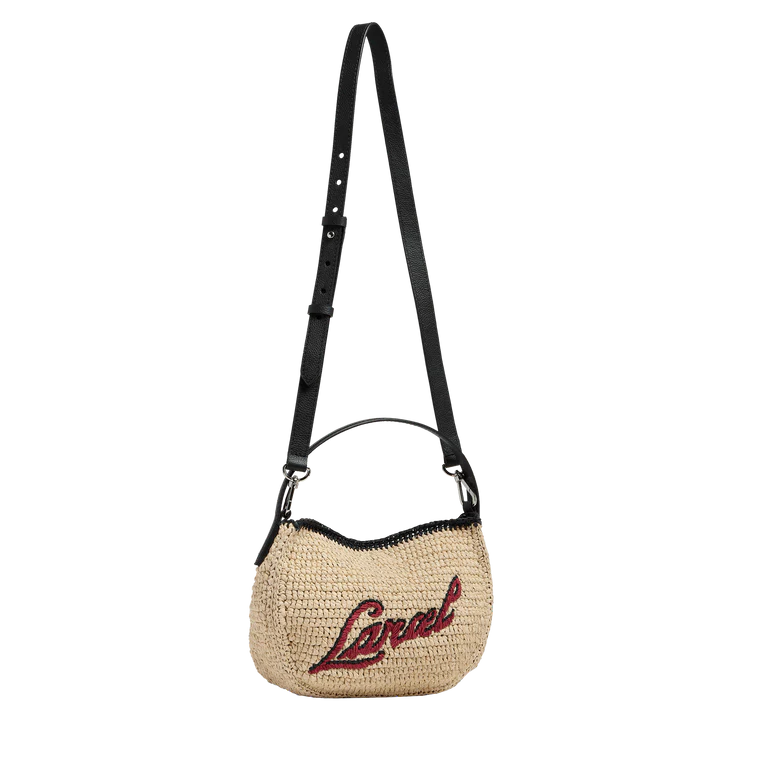 SUMMER MANIA - Naturel/Noir - SAC S HOBO DOUBLE TRANSPORT