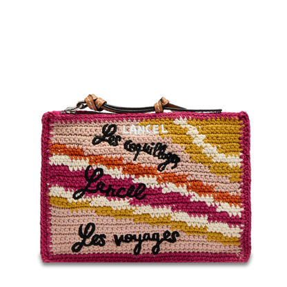 SUMMER MANIA - Multico Rose Sorbet - Pochette zippée S