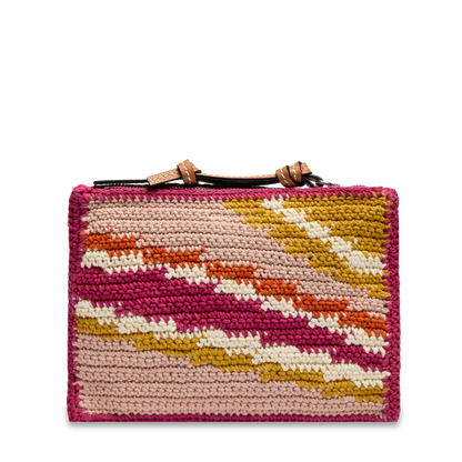 SUMMER MANIA - Multico Rose Sorbet - Pochette zippée S