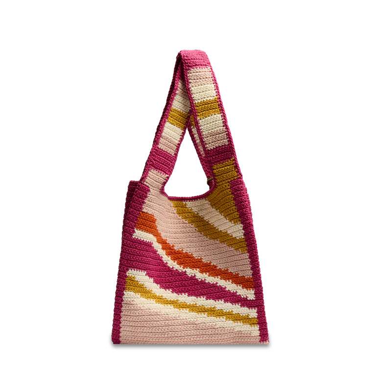 SUMMER MANIA - Multico Rose Sorbet - Sac cabas M