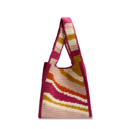 SUMMER MANIA - Multico Rose Sorbet - Sac cabas M