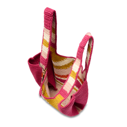 SUMMER MANIA - Multico Rose Sorbet - Sac cabas M