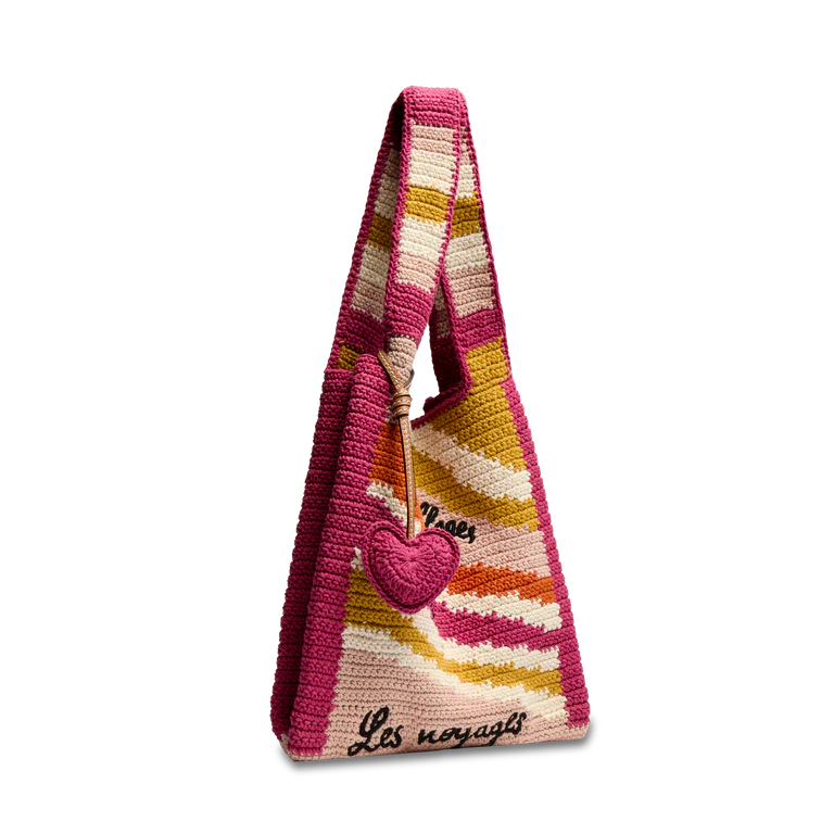 SUMMER MANIA - Multico Rose Sorbet - Sac cabas M