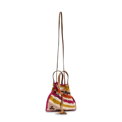 SUMMER MANIA - Multico Rose Sorbet -SAC SEAU DOUBLE TRANSPORT