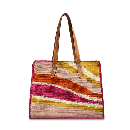 SUMMER MANIA - Multico Rose Sorbet - Tote Bag L
