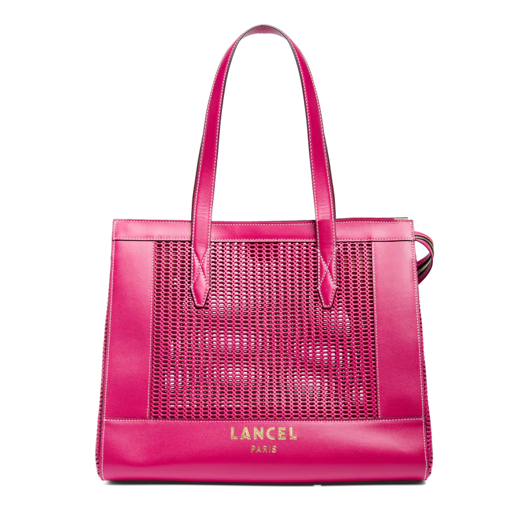 JOUR DE LANCEL - Rose Sorbet - Cabas zippé L