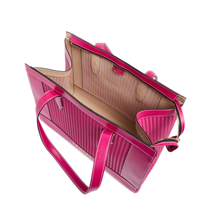 JOUR DE LANCEL - Rose Sorbet - Cabas zippé L