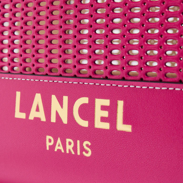 JOUR DE LANCEL - Rose Sorbet - Cabas zippé L