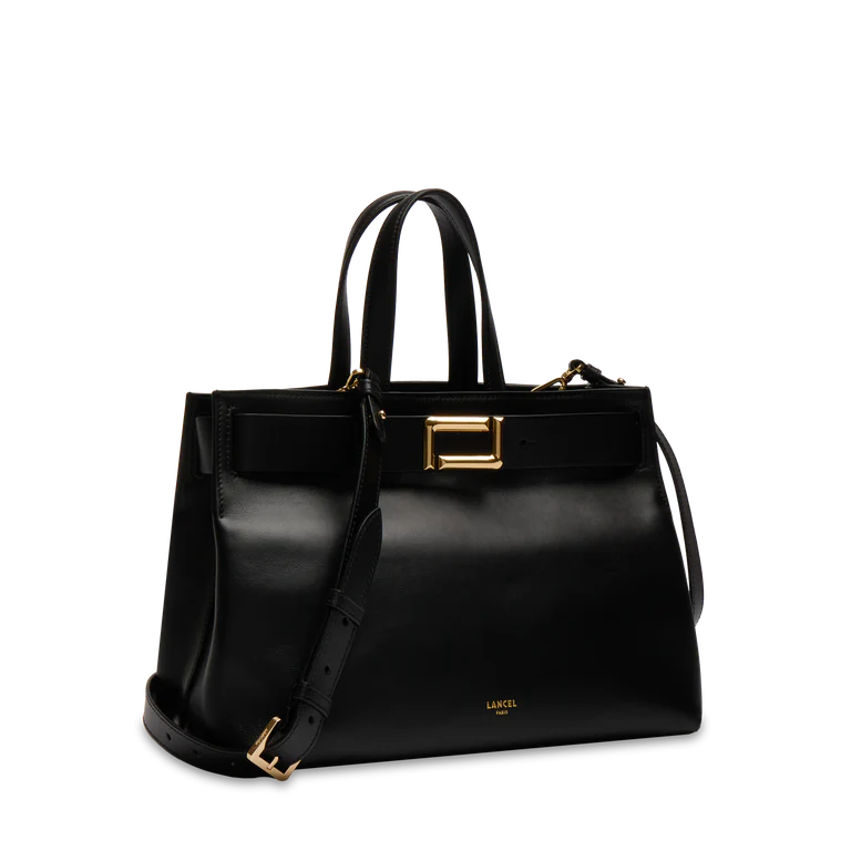 ANGÈLE - Noir - Sac rabat M