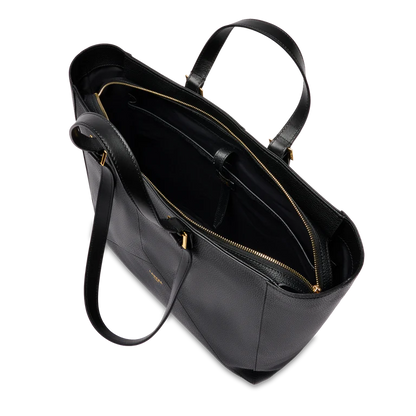 ENVELOPPE - Noir - Sac Cabas Zippé M