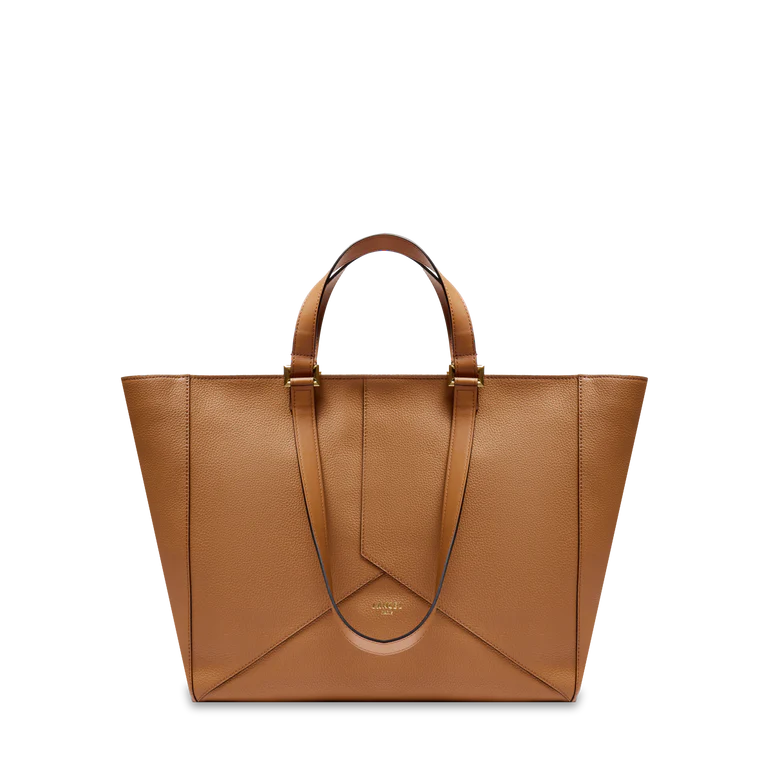 ENVELOPPE - Camel - Sac Cabas Zippé M