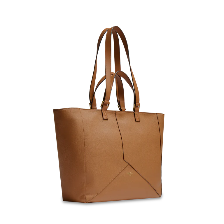 ENVELOPPE - Camel - Sac Cabas Zippé M