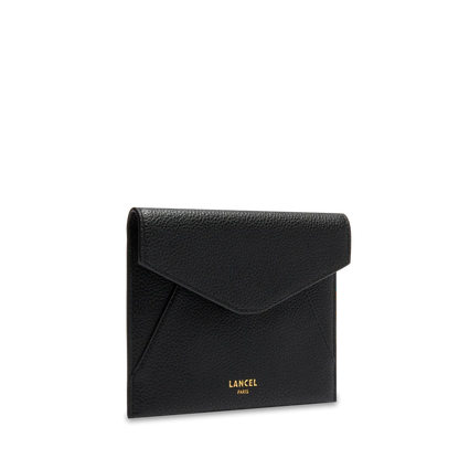 ENVELOPPE - Noir - Porte carte à rabat M
