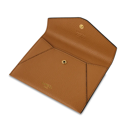 ENVELOPPE - Camel - Porte carte à rabat M