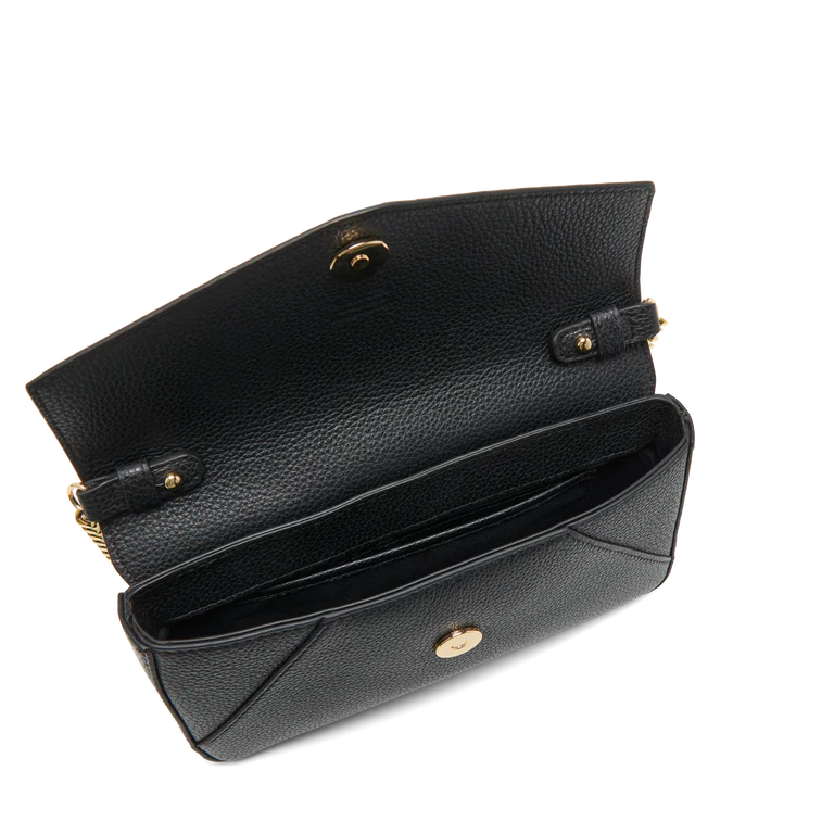 ENVELOPPE - Noir - POCHETTE SUR CHAÎNE AVEC PORTE-CARTES AMOVIBLE