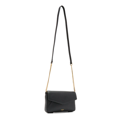 ENVELOPPE - Noir - POCHETTE SUR CHAÎNE AVEC PORTE-CARTES AMOVIBLE