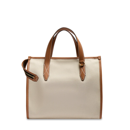 JOUR DE LANCEL - Naturel/Camel - SAC CABAS M ZIP À DOUBLE TRANSPORT