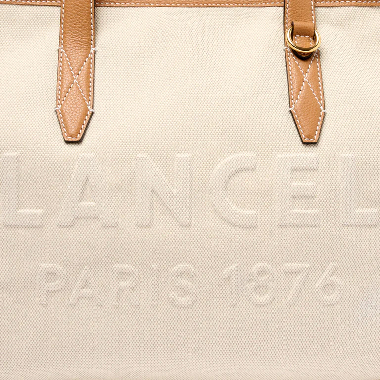 JOUR DE LANCEL - Naturel/Camel - SAC CABAS M ZIP À DOUBLE TRANSPORT