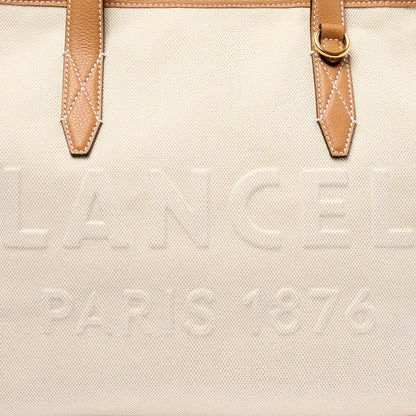 JOUR DE LANCEL - Naturel/Camel - SAC CABAS M ZIP À DOUBLE TRANSPORT