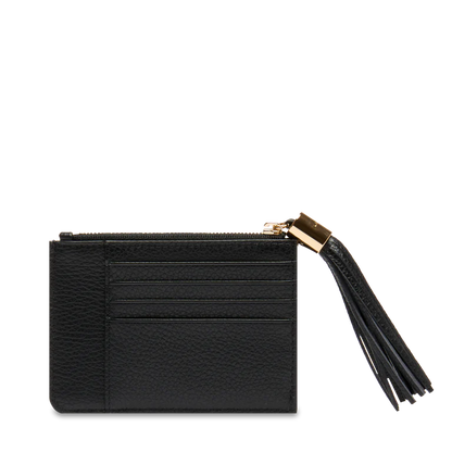 PREMIER FLIRT - Noir - PORTE-CARTES L ZIP AVEC SOUFFLET