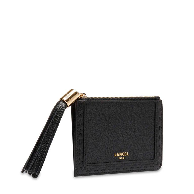 PREMIER FLIRT - Noir - PORTE-CARTES L ZIP AVEC SOUFFLET