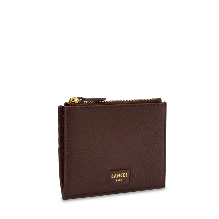 NINON - Noix De Coco - PORTE-CARTES L ZIP AVEC SOUFFLET