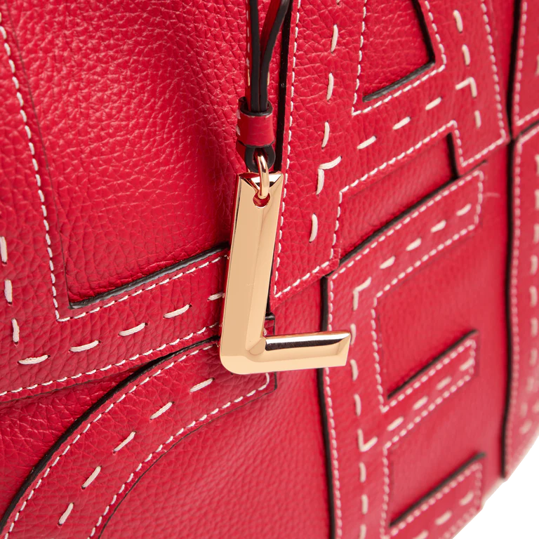 PREMIER FLIRT - Nouveau Rouge Lancel - Sac Seau M