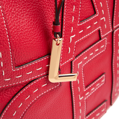 PREMIER FLIRT - Nouveau Rouge Lancel - Sac Seau M