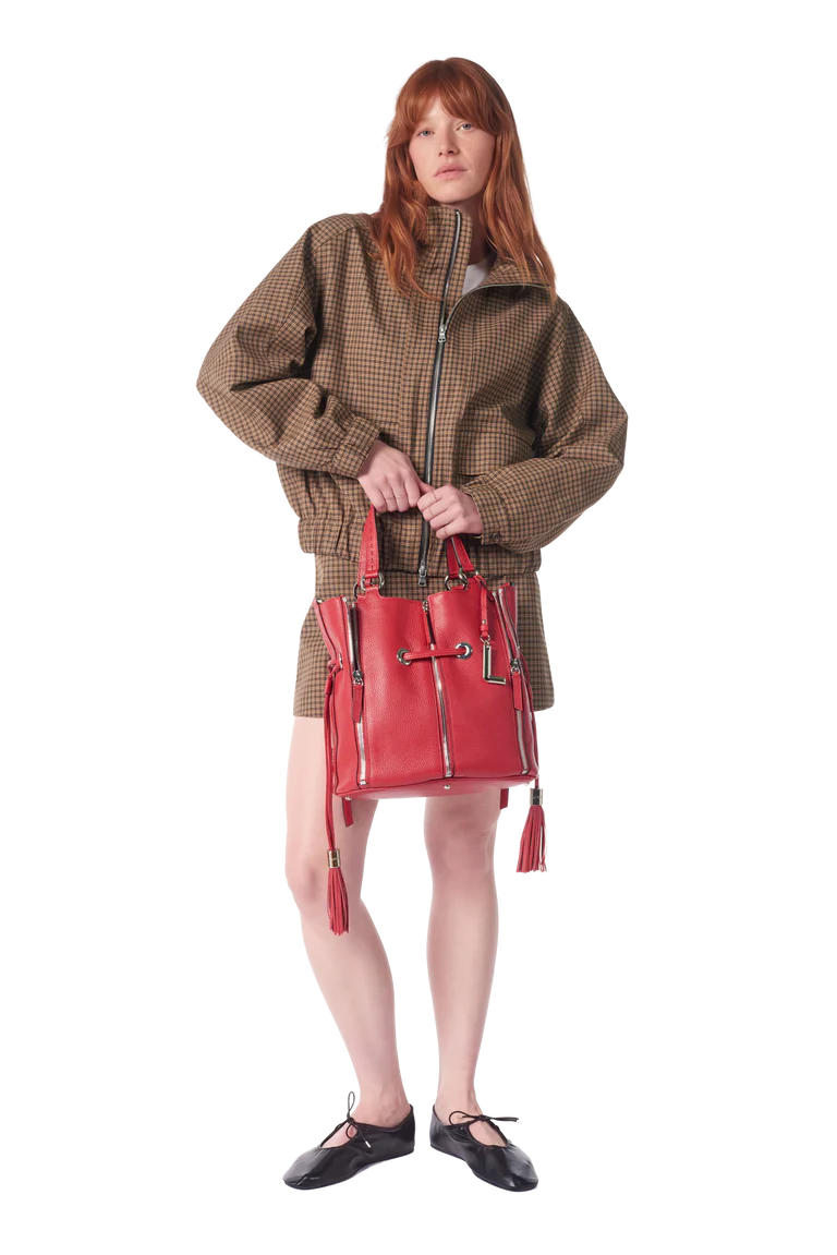 PREMIER FLIRT - Nouveau Rouge Lancel - Sac Seau M