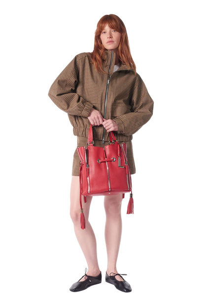 PREMIER FLIRT - Nouveau Rouge Lancel - Sac Seau M