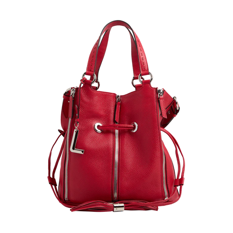PREMIER FLIRT - Nouveau Rouge Lancel - Sac Seau M