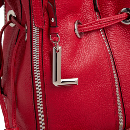 PREMIER FLIRT - Nouveau Rouge Lancel - Sac Seau M