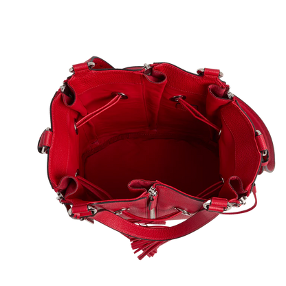 PREMIER FLIRT - Nouveau Rouge Lancel - Sac Seau M