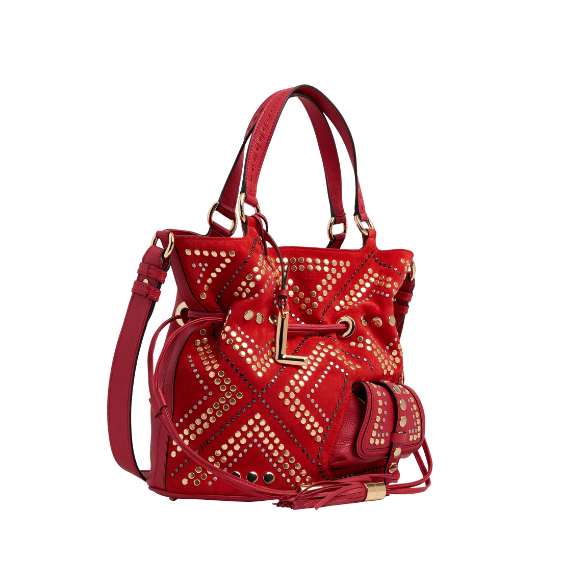 PREMIER FLIRT - Nouveau Rouge Lancel - Sac Seau M