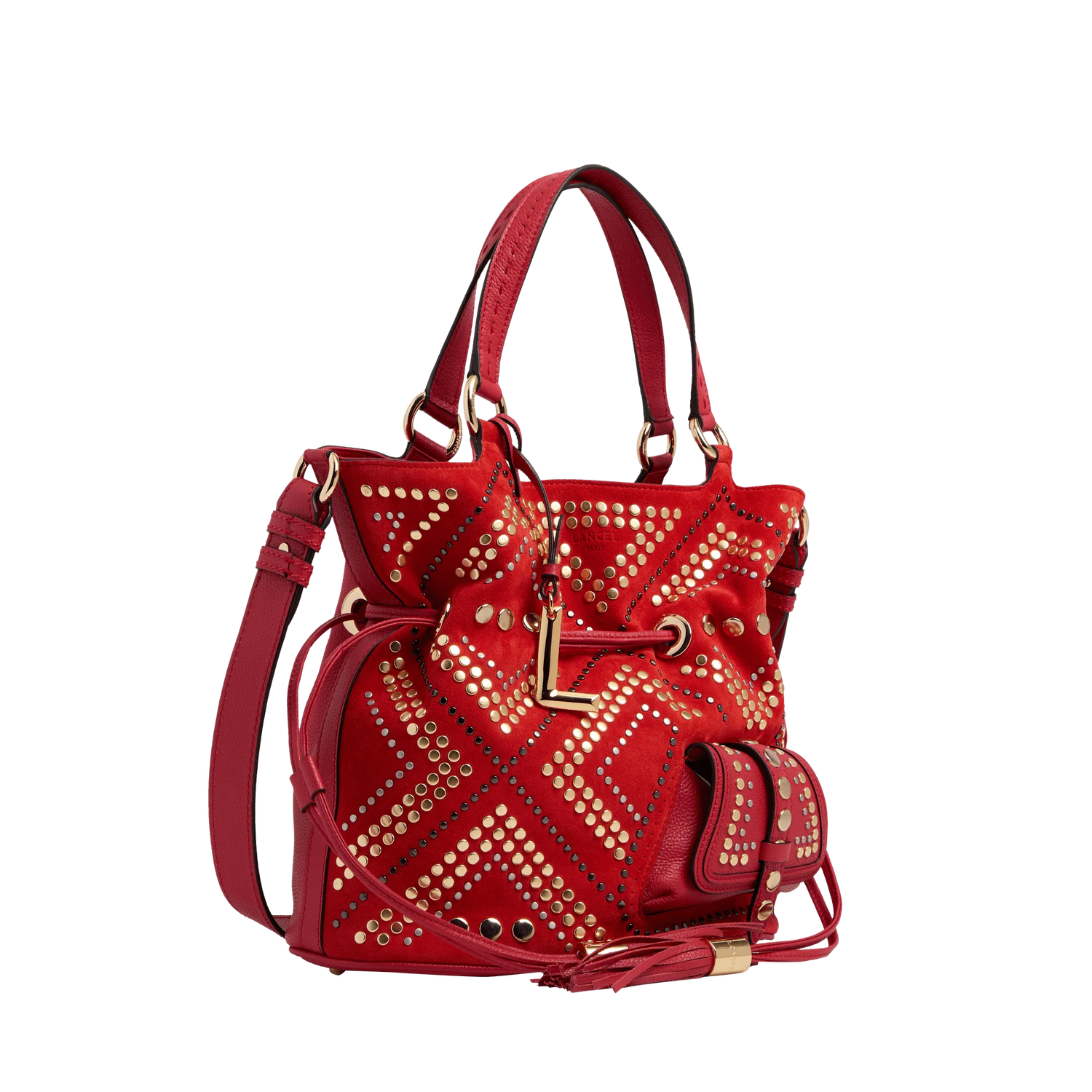 PREMIER FLIRT - Nouveau Rouge Lancel - Sac Seau M