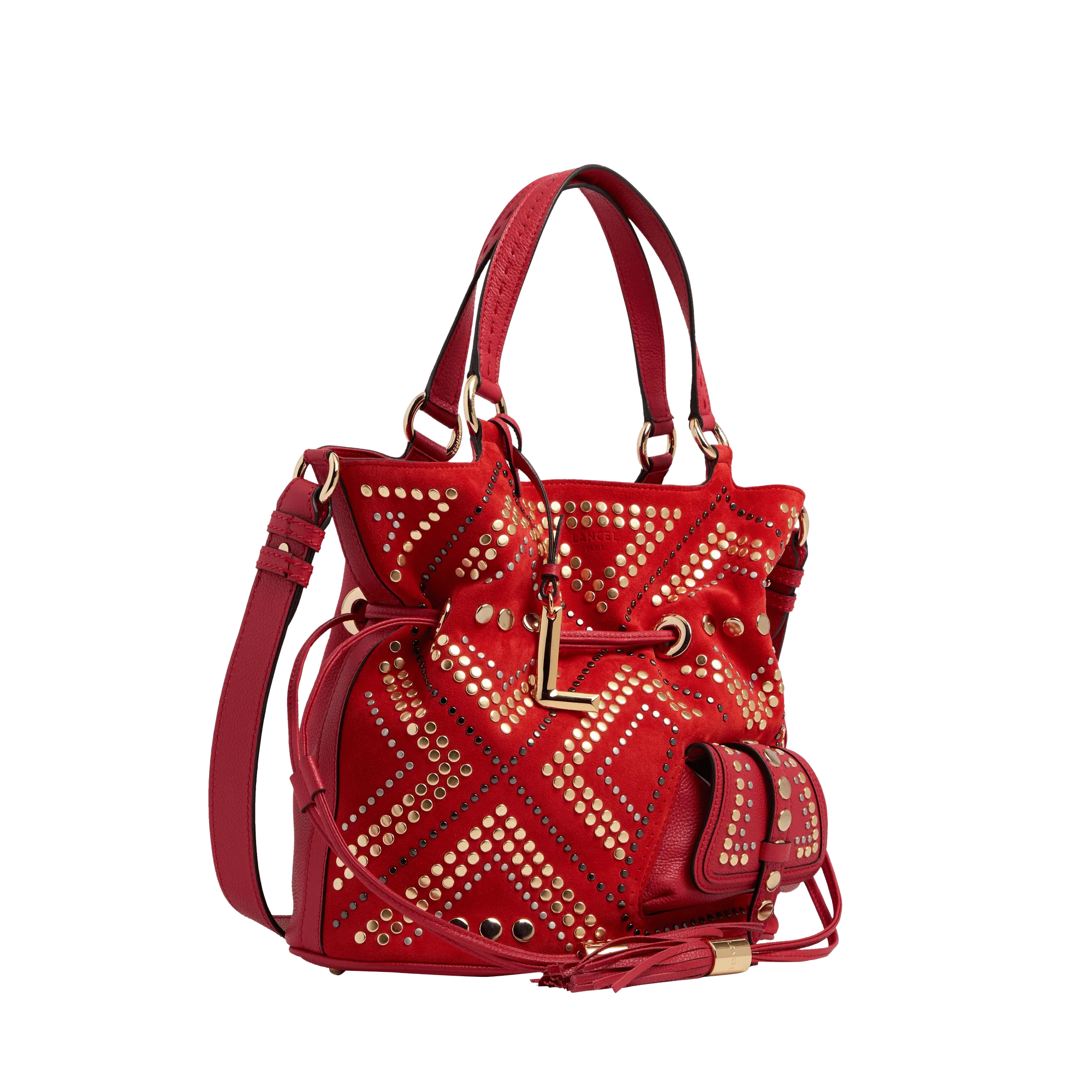 PREMIER FLIRT - Nouveau Rouge Lancel - Sac Seau M