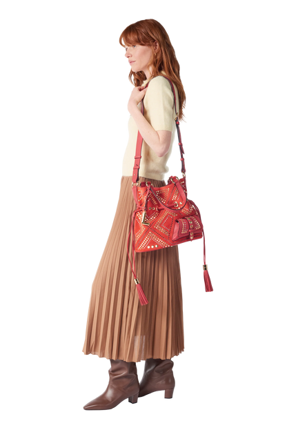PREMIER FLIRT - Nouveau Rouge Lancel - Sac Seau M
