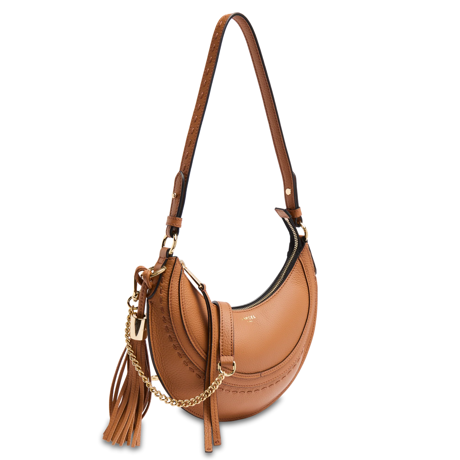 HOBOHÈME - Camel - Sac Hobo Zippé S