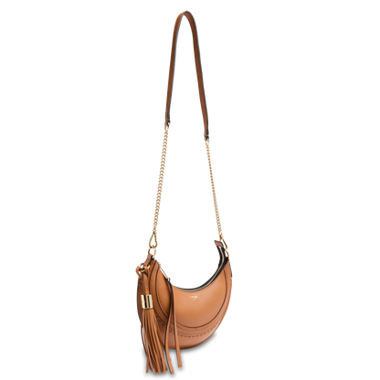 HOBOHÈME - Camel - Sac Hobo Zippé S