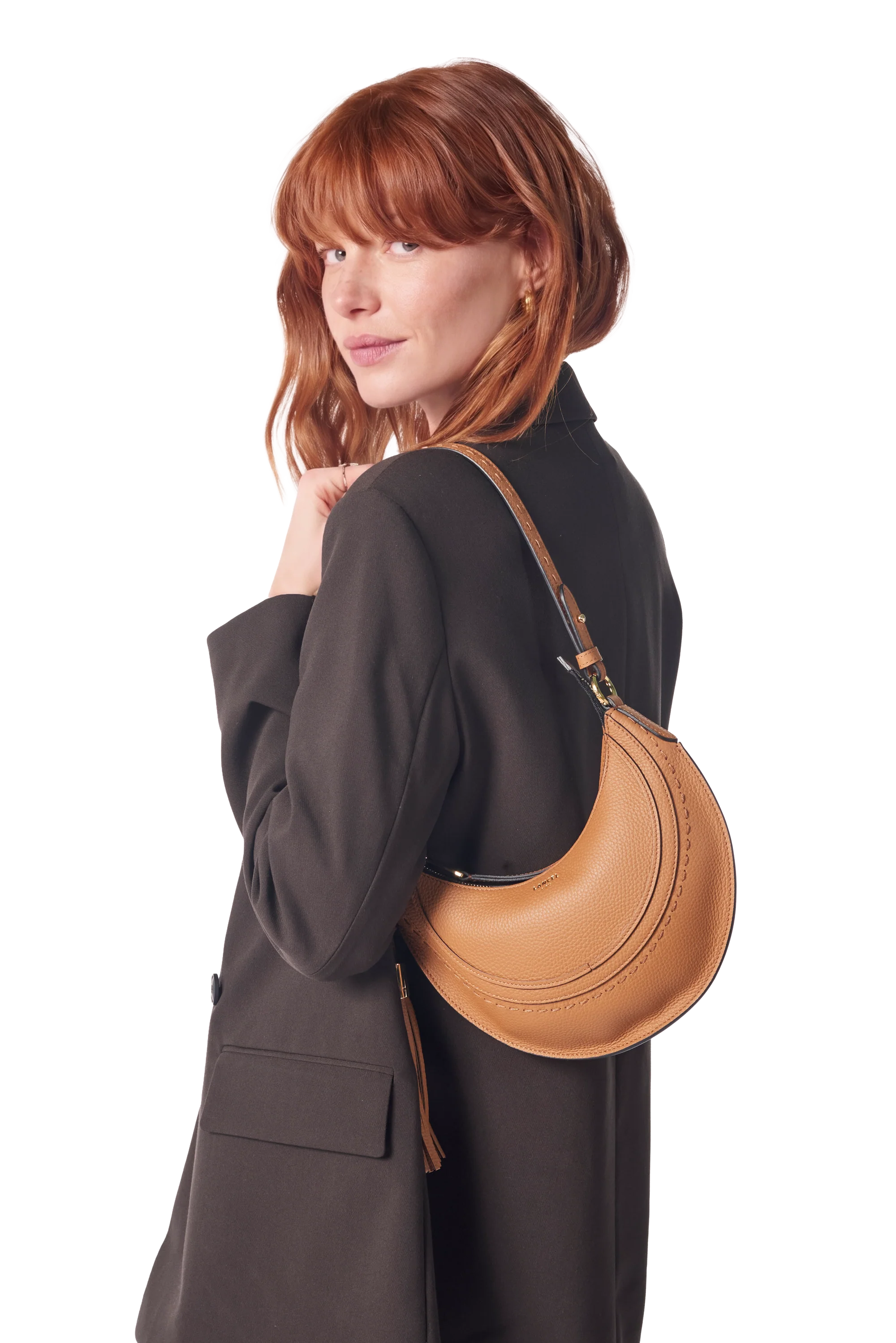 HOBOHÈME - Camel - Sac Hobo Zippé S