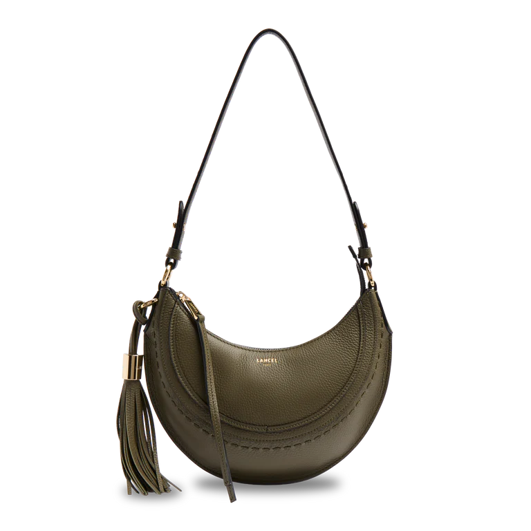 HOBOHÈME - Kaki Foncé - Sac Hobo Zippé S