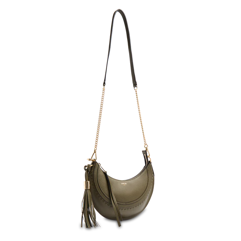 HOBOHÈME - Kaki Foncé - Sac Hobo Zippé S