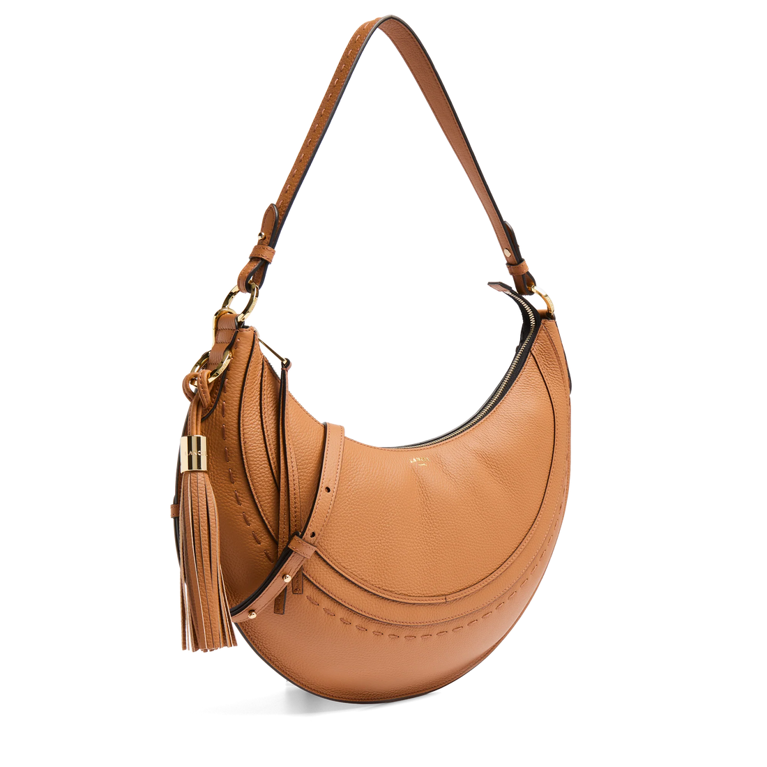 HOBOHÈME - Camel - Sac Hobo Zippé M