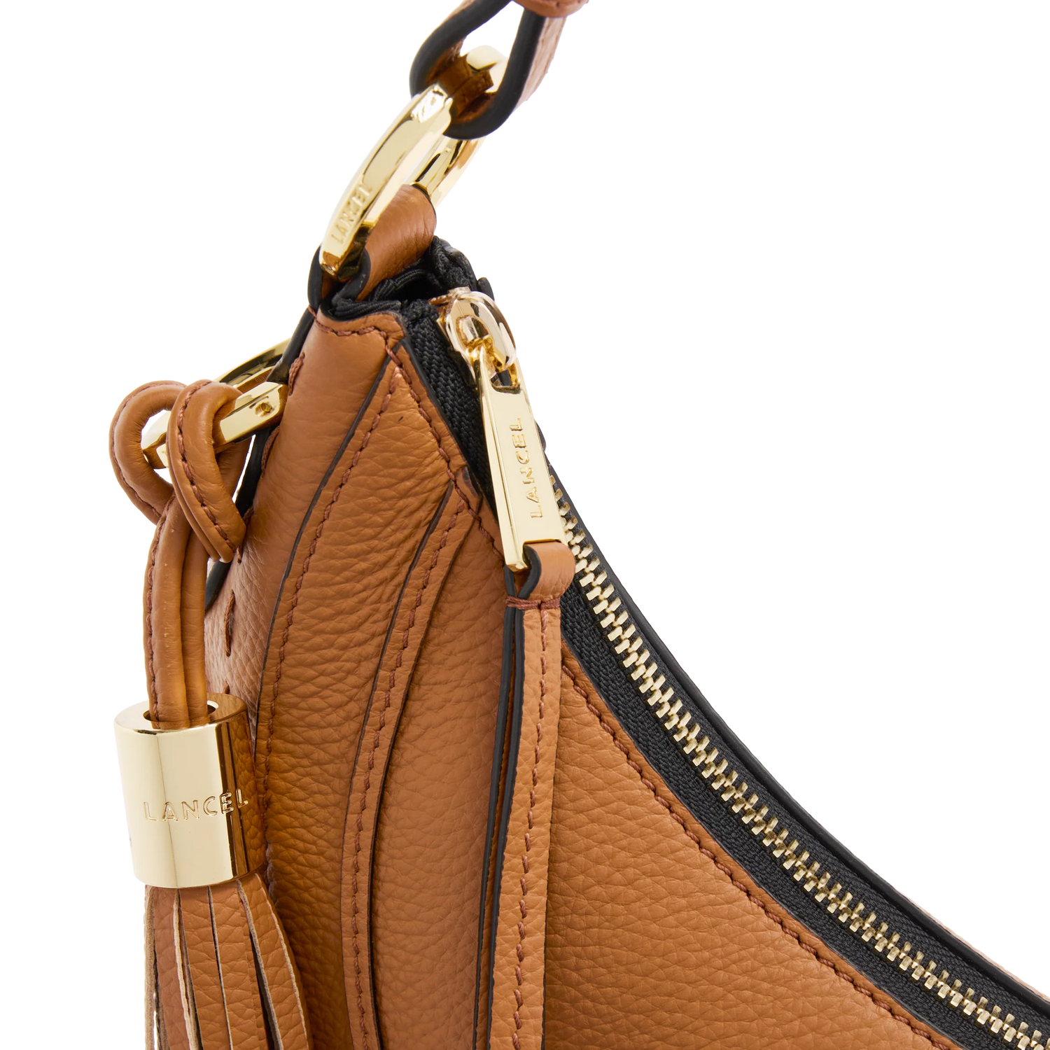 HOBOHÈME - Camel - Sac Hobo Zippé M