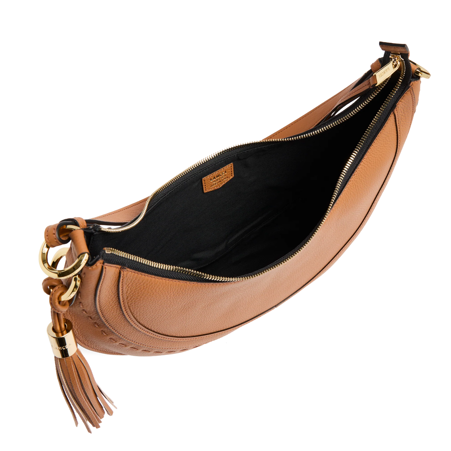 HOBOHÈME - Camel - Sac Hobo Zippé M