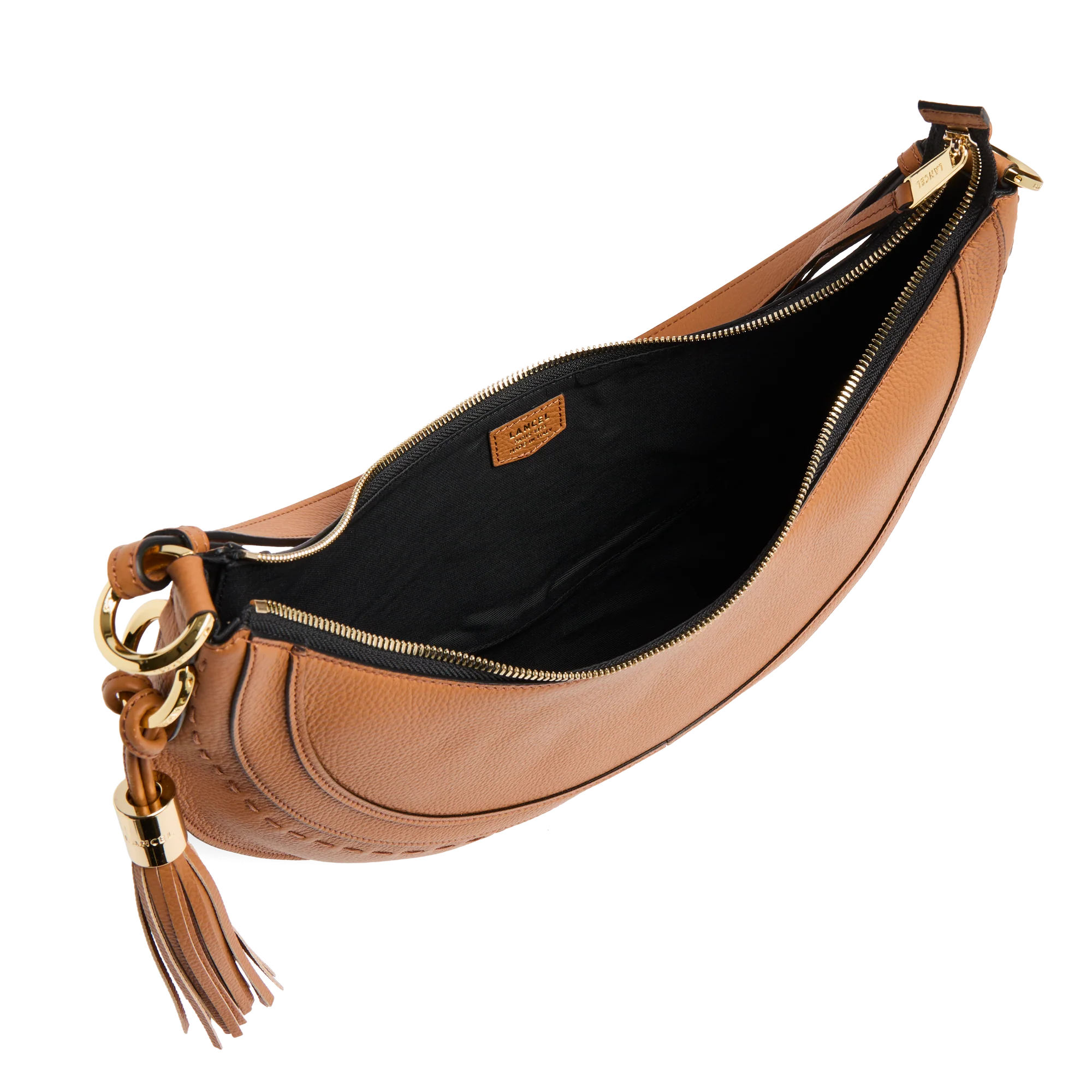 HOBOHÈME - Camel - Sac Hobo Zippé M