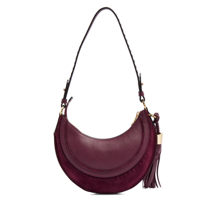 HOBOHÈME - Cassis - Sac Hobo Zippé S